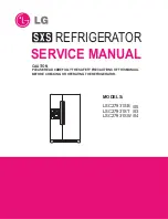 Предварительный просмотр 1 страницы LG LSC27931SB Service Manual