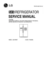 Предварительный просмотр 1 страницы LG LSC27990TT Service Manual