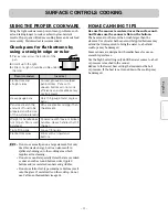 Preview for 13 page of LG LSC5683WB Owner'S Manual & Cooking Manual