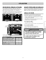 Preview for 61 page of LG LSC5683WB Owner'S Manual & Cooking Manual