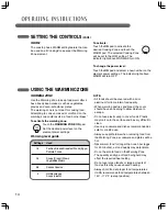 Preview for 14 page of LG LSCE305ST/00 Owner'S Manual