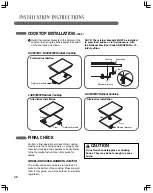 Предварительный просмотр 28 страницы LG LSCE305ST/00 Owner'S Manual