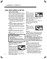 Предварительный просмотр 50 страницы LG LSCE305ST/00 Owner'S Manual