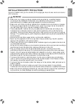 Предварительный просмотр 7 страницы LG LSD4913 Series Owner'S Manual