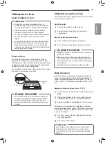 Preview for 85 page of LG LSE4611 SERIES Owner'S Manual