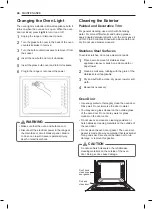 Preview for 44 page of LG LSE4613BD Owner'S Manual