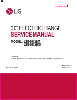 Preview for 1 page of LG LSE4613BD Service Manual
