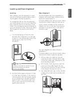 Предварительный просмотр 25 страницы LG LSFD2491 series Owner'S Manual