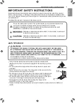 Предварительный просмотр 3 страницы LG LSIS3018 Owner'S Manual