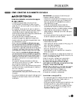 Предварительный просмотр 19 страницы LG LSMX214ST (Spanish) Manual Del Propietario