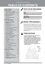 Preview for 2 page of LG LSN-HSV2 Owner'S Manual