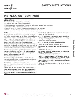 Preview for 5 page of LG LSN HSV4 Series Installation Manual