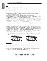 Preview for 6 page of LG LSN-LSU-90-120HYV Owner'S Manual