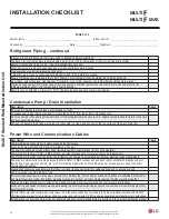 Preview for 52 page of LG LSN090HSV4 Installation & Maintenance