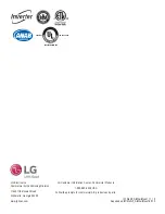 Preview for 54 page of LG LSN090HSV4 Installation & Maintenance