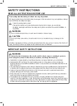 Preview for 4 page of LG LSN120HEV2 Owner'S Manual