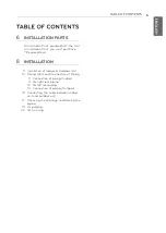 Preview for 5 page of LG LSN5MR3T1 Installation Manual