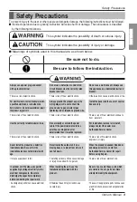 Preview for 3 page of LG LSNC126ELM0 Owner'S Manual