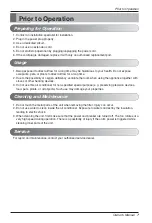 Preview for 7 page of LG LSNC242G3L0 Owner'S Manual