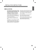 Preview for 7 page of LG LSRG309ST Installation Manual