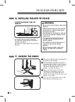 Preview for 14 page of LG LSRG309ST Installation Manual