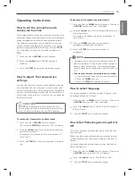 Preview for 19 page of LG LSRG309ST Owner'S Manual