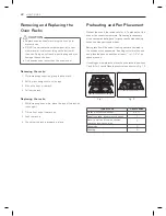 Preview for 22 page of LG LSRG309ST Owner'S Manual