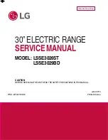 LG LSSE3026ST Service Manual preview