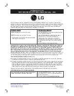 Предварительный просмотр 44 страницы LG LST-3100A Owner'S Manual