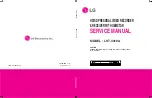 Предварительный просмотр 1 страницы LG LST-3410A Service Manual