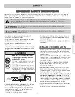 Preview for 3 page of LG LST5651SB Owner'S Manual & Cooking Manual