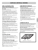 Preview for 11 page of LG LST5651SB Owner'S Manual & Cooking Manual
