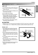 Preview for 11 page of LG LSU307HV2 Installation Manual