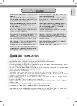 Preview for 3 page of LG LSW350B Install Manual