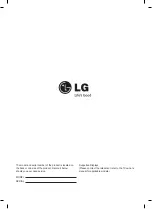 Preview for 8 page of LG LSW350B Install Manual