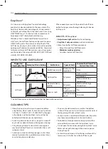 Предварительный просмотр 34 страницы LG LSWD300BD Owner'S Manual