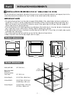 Preview for 4 page of LG LSWD305ST Installation Manual