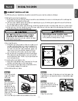 Preview for 11 page of LG LSWD305ST Installation Manual