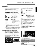 Preview for 15 page of LG LSWD305ST User'S Manual And Cooking Manual