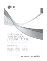 Preview for 1 page of LG LSXC22326 Owner'S Manual