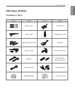 Preview for 7 page of LG LT-C332NLE1 Installation Manual