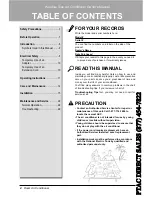 Preview for 2 page of LG LT0810C Owner'S Manual