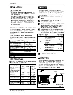 Preview for 12 page of LG LT0810CR Owner'S Manual