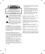 Предварительный просмотр 2 страницы LG LT303NI Owner'S Manual