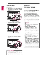 Предварительный просмотр 14 страницы LG LT36 Series Owner'S Manual