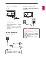 Предварительный просмотр 15 страницы LG LT36 Series Owner'S Manual