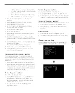 Preview for 41 page of LG LT713 Series Owner'S Manual