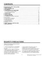 Preview for 2 page of LG LTCS20020 Service Manual