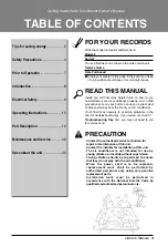 Preview for 3 page of LG LTNC182QLE1 Owner'S Manual