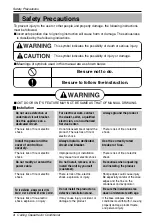 Preview for 4 page of LG LTNC182QLE1 Owner'S Manual